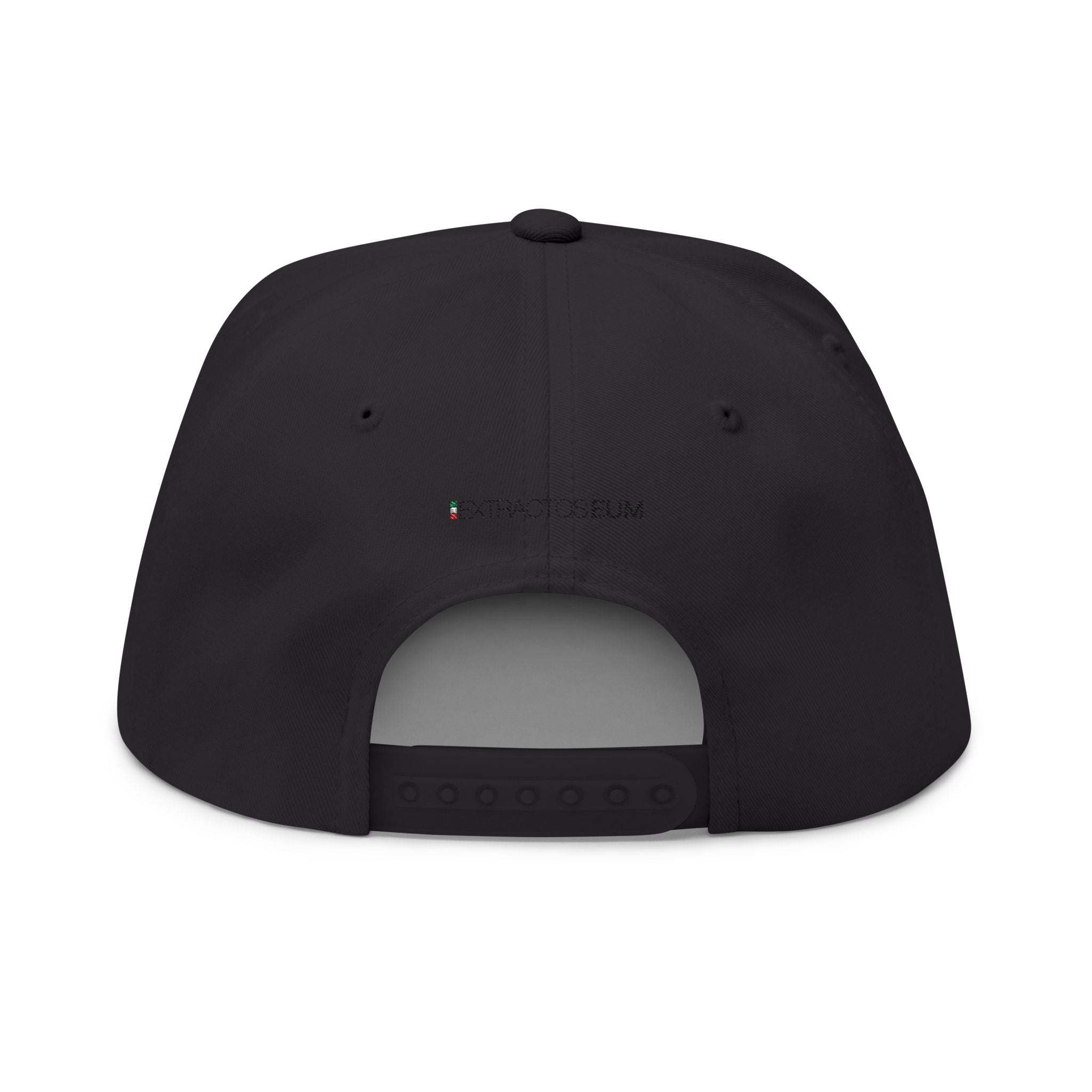 Gorra plana con visera bordada y elegante - Extractos EUM